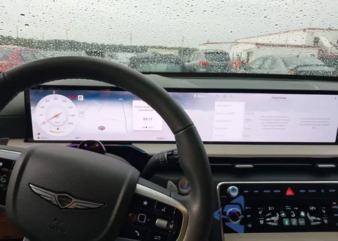 2025 Genesis Gv80 2.5T Prestige Awd из США, поврежденный, VIN KMUHCESB8SU250942